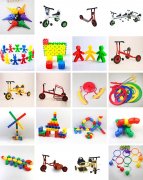 儿童益智玩具早教积木 实心小方块塑料积木拼装儿童玩具批发