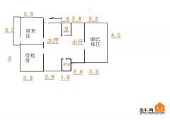 [女生合租]市第五中学校内老师宿舍小区三房二厅主卧一间