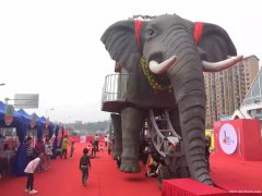 五一活动策划神奇雨屋出租，威武霸气机械大象现货供应