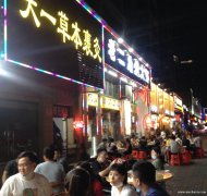 出租伍家岗区夷陵路江山多娇临街夜市门面(可分租)